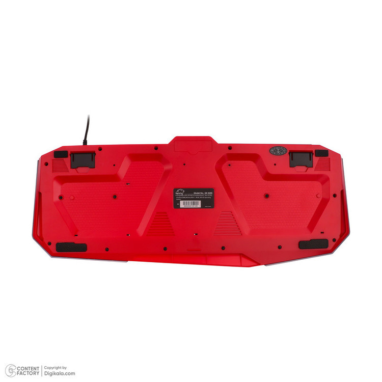 کیبورد گیمینگ تسکو مدل GKM 8205 به همراه موس، Full-size، نورپردازی RGB