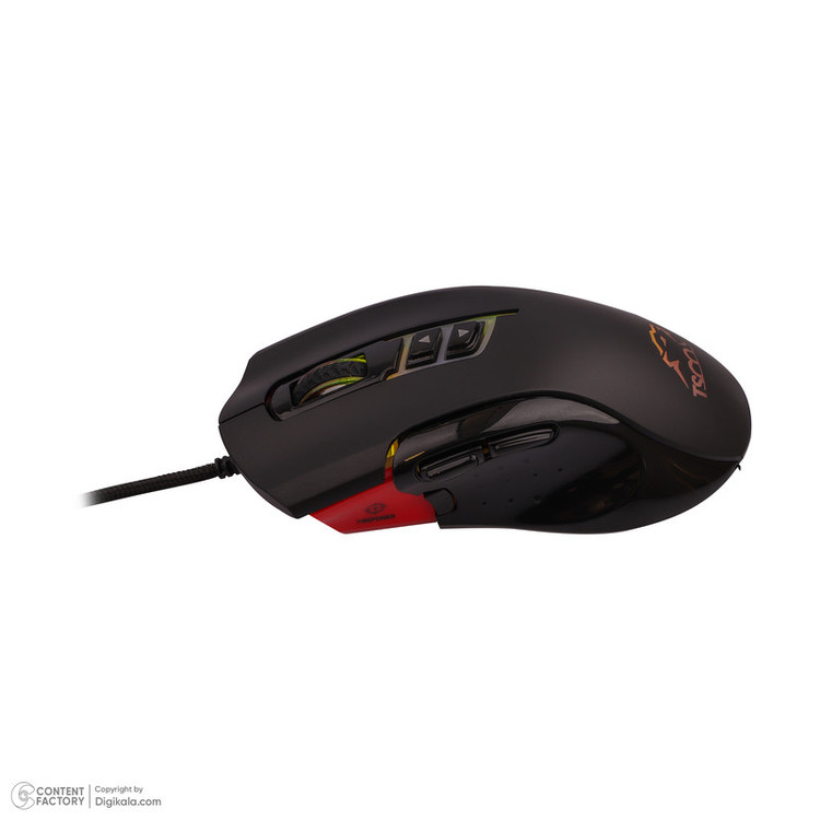 کیبورد گیمینگ تسکو مدل GKM 8205 به همراه موس، Full-size، نورپردازی RGB
