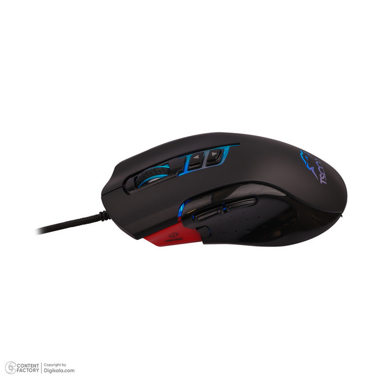 کیبورد گیمینگ تسکو مدل GKM 8205 به همراه موس، Full-size، نورپردازی RGB