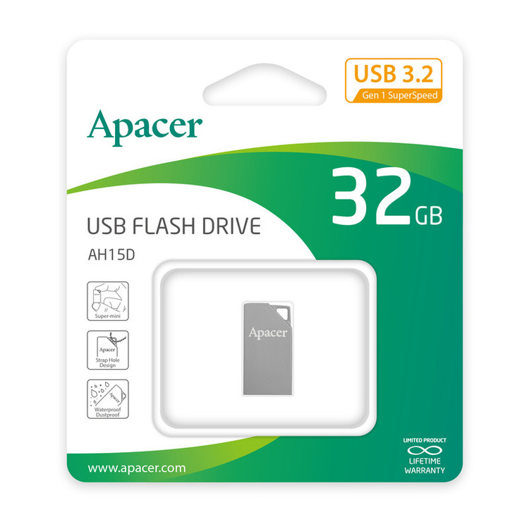 فلش مموری اپیسر مدل AH 15D ظرفیت 32 گیگابایت