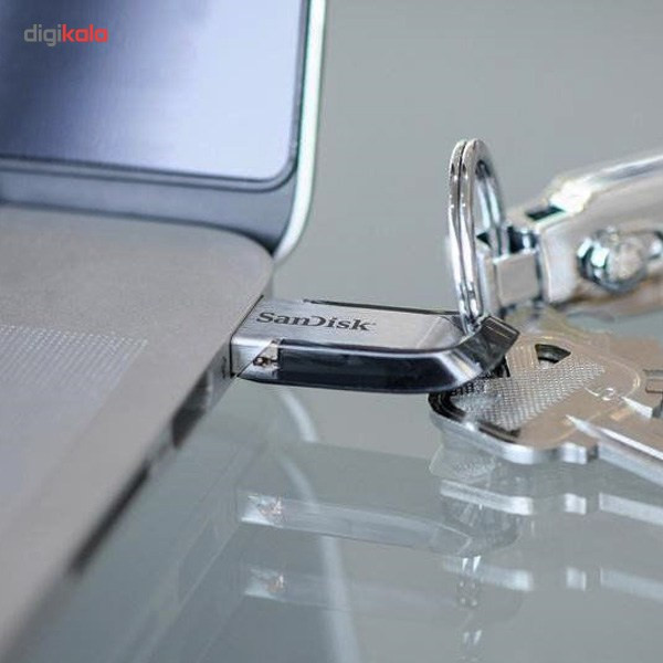 فلش مموری سن دیسک مدل CZ73 ظرفیت 128 گیگابایت با رابط USB 3.0، USB 2.0