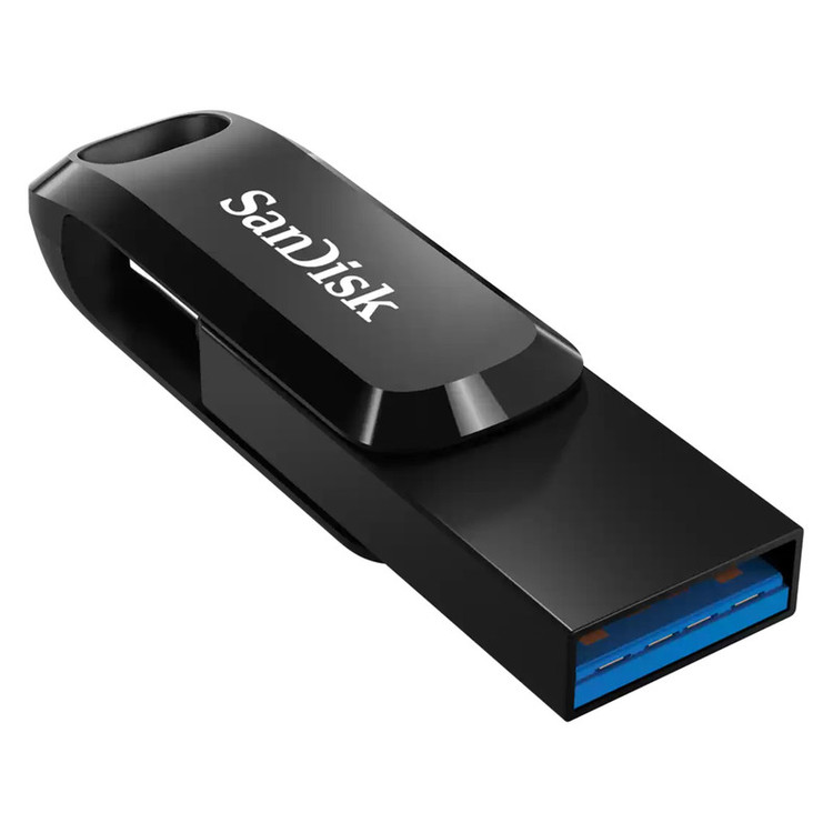 فلش مموری سن دیسک مدل Ultra Dual Drive Go ظرفیت 128 گیگابایت با رابط USB-C