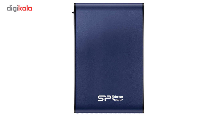 هارد اکسترنال سیلیکون پاور مدل Armor A80 ظرفیت دو ترابایت دارای رابط USB Type-A 3.2