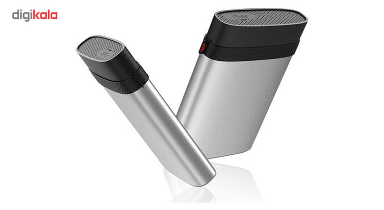 هارد اکسترنال سیلیکون پاور مدل Armor A85 ظرفیت دو ترابایت دارای رابط USB Type-A 3.2