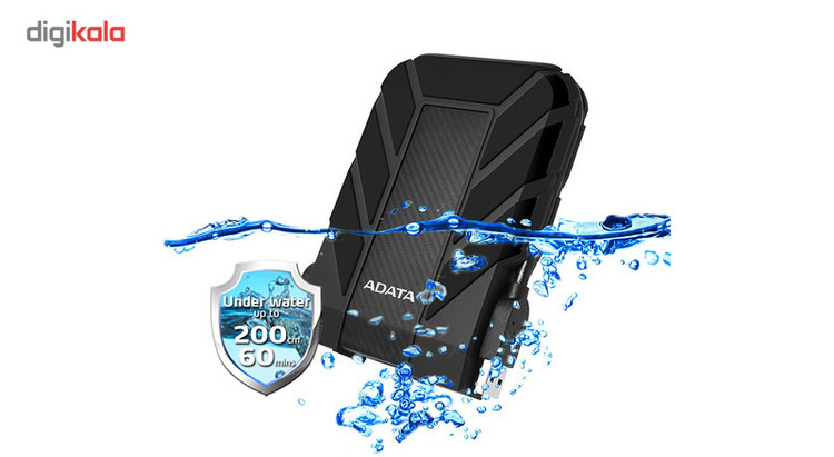 هارد اکسترنال ای دیتا مدل HD710 Pro ظرفیت دو ترابایت دارای رابط USB Type-A 3.0