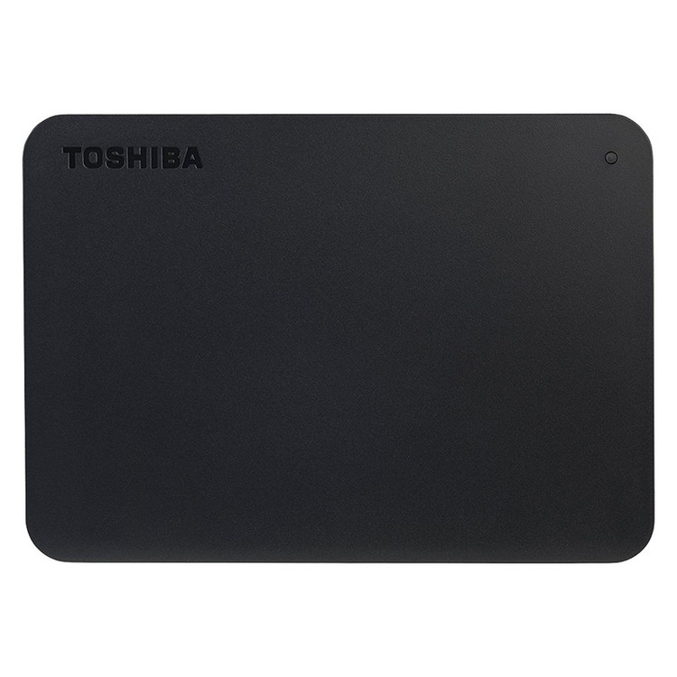 هارد اکسترنال توشیبا مدل Canvio Basics ظرفیت دو ترابایت دارای رابط USB Type-A 3.0