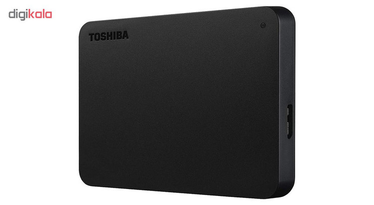 هارد اکسترنال توشیبا مدل Canvio Basics ظرفیت دو ترابایت دارای رابط USB Type-A 3.0