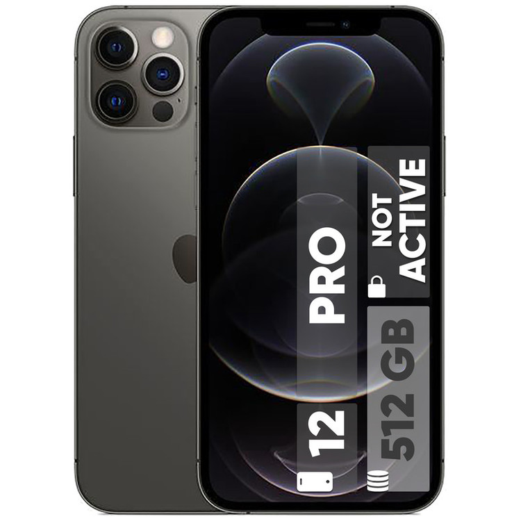 گوشی موبایل اپل مدل iPhone 12 Pro A2408 دو سیم کارت ظرفیت 512 گیگابایت و رم 6 گیگابایت -(کارکرده)