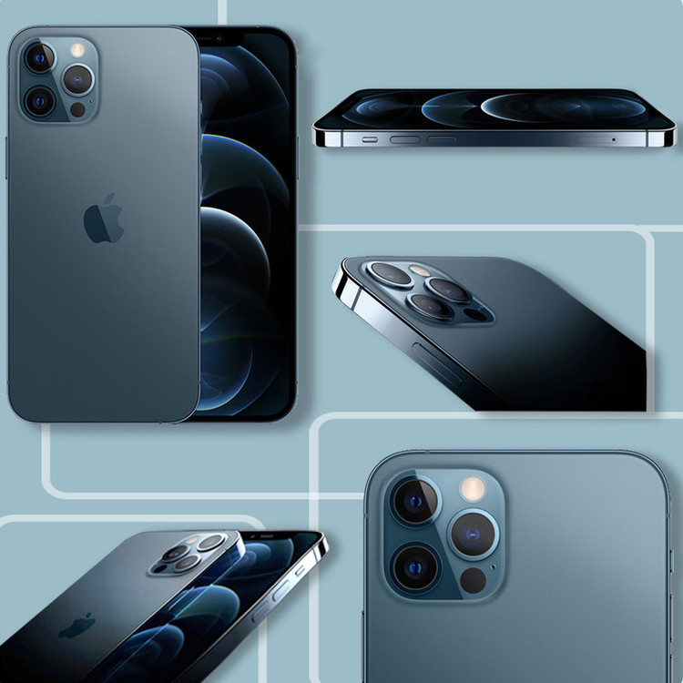 گوشی موبایل اپل مدل iPhone 12 Pro A2408 دو سیم کارت ظرفیت 512 گیگابایت و رم 6 گیگابایت -(کارکرده)