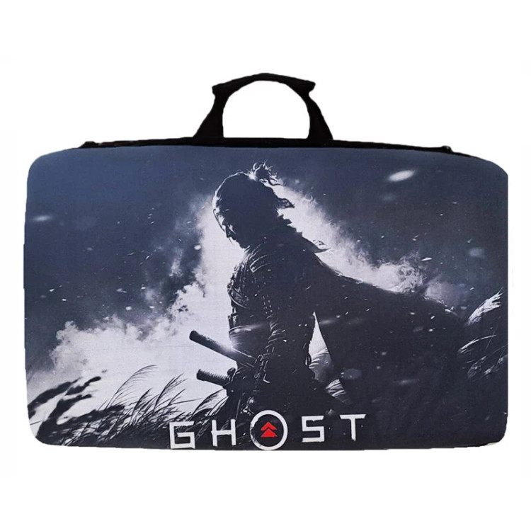 کیف کنسول بازی PS5 Slim طرح Ghost of Tsushima